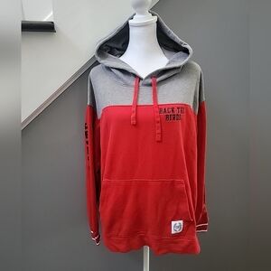 Pink VS x 5th & Ocean Illinois State Red Birds Back the Birds Hoodie Size M